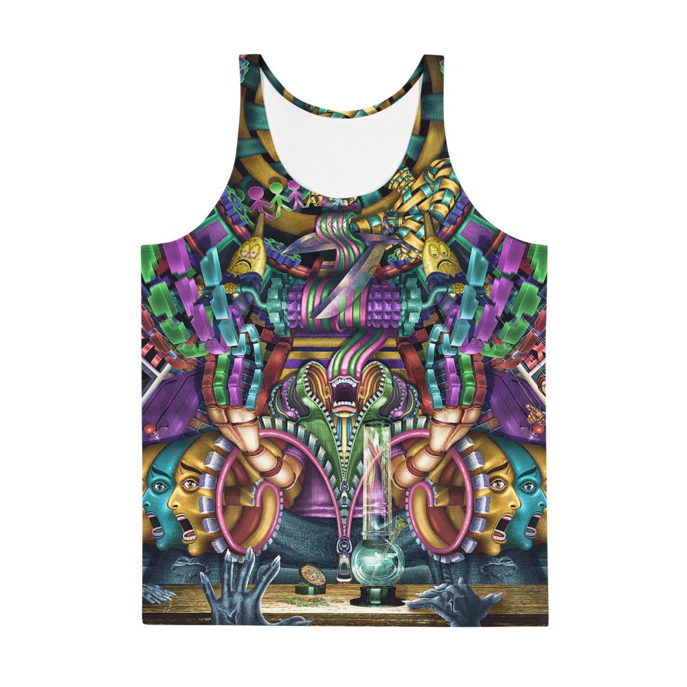 Exist Men's Tank by Salvia Droid-Festival Shred