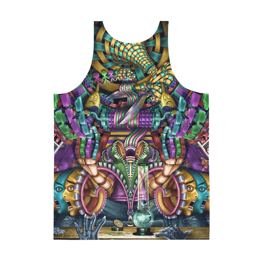 Exist Men's Tank by Salvia Droid-Festival Shred