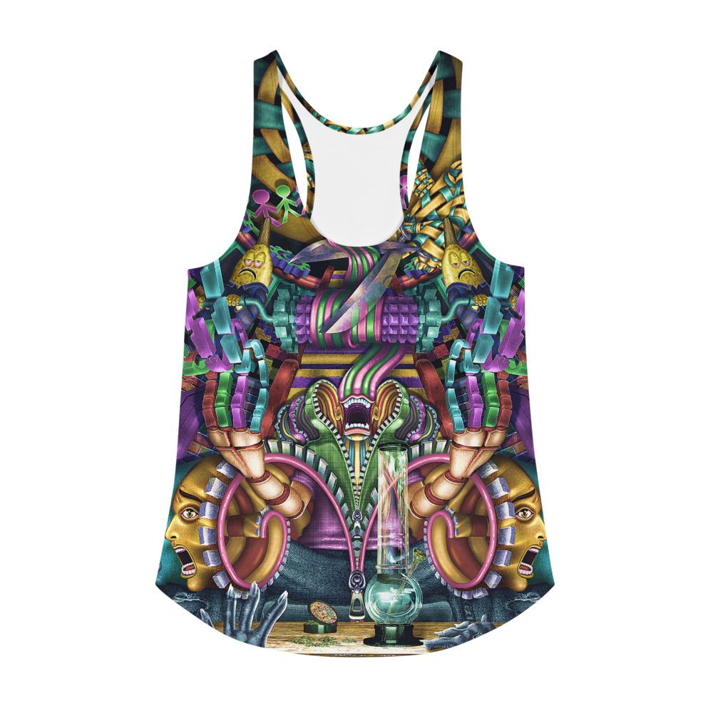 Exist Women's Tank by Salvia Droid-Festival Shred