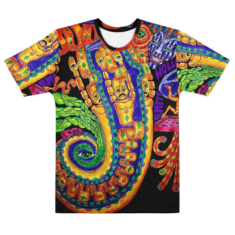 Cubeometry Men's Trippy T-Shirt: Scared Geometry, Psychedelic, Mens Rave  Wear, Heady, Mens Streetwear, Festival T-Shirt, Mens Activewear