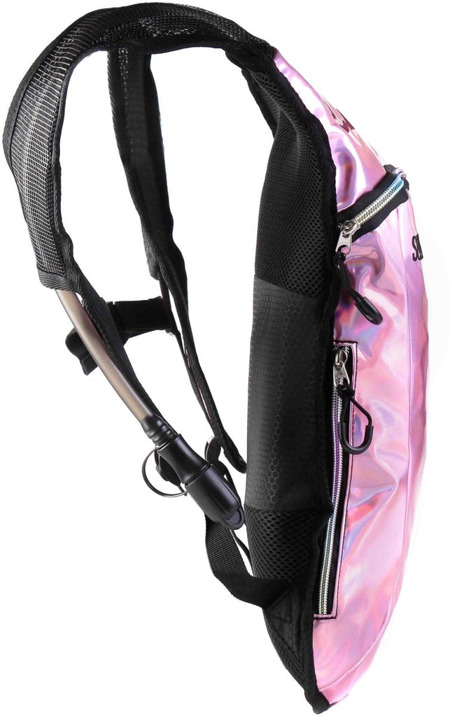 Holographic Pink Hydration Pack-Festival Shred