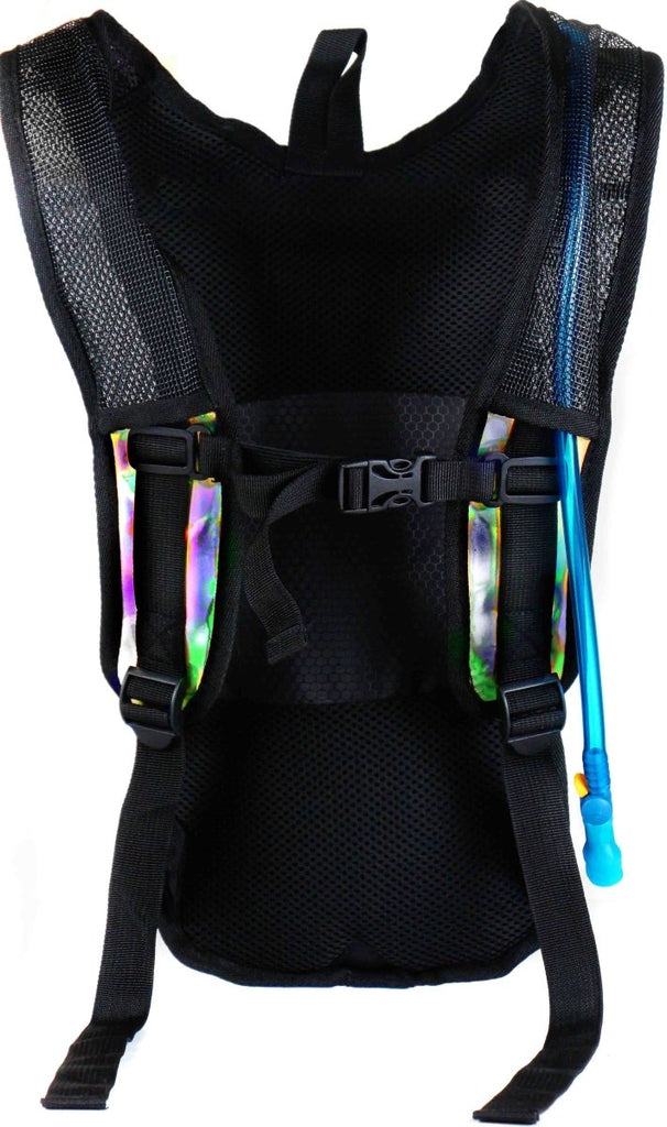 Iridescent Forest Hydration Pack-Festival Shred