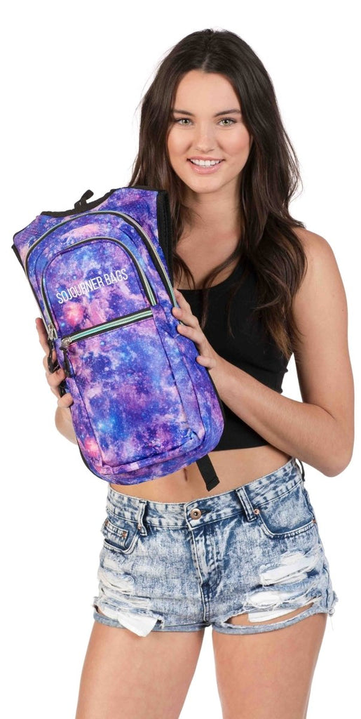 Large Galaxy Hydration Pack-Festival Shred