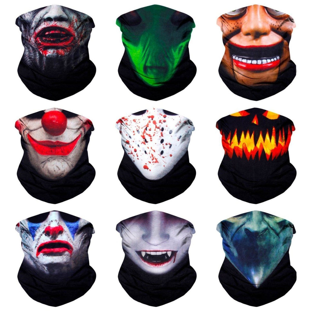 Monster Seamless Face Mask Series-Festival Shred