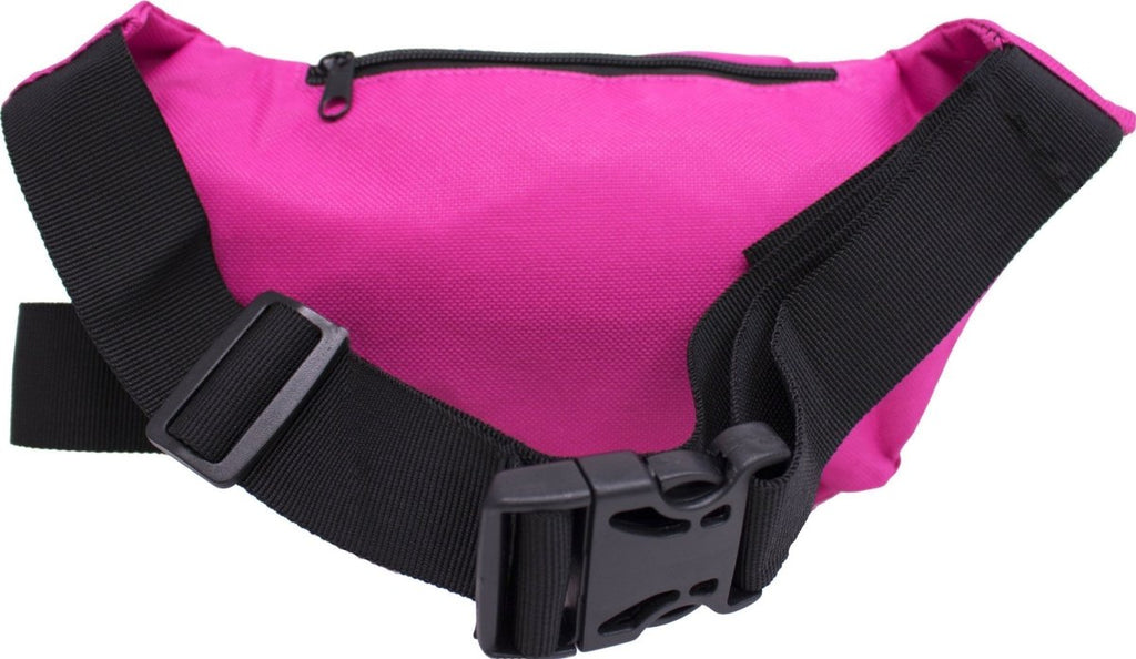 Solid Pink Fanny Pack-Festival Shred