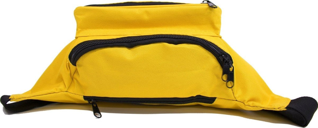 Solid Yellow Fanny Pack-Festival Shred