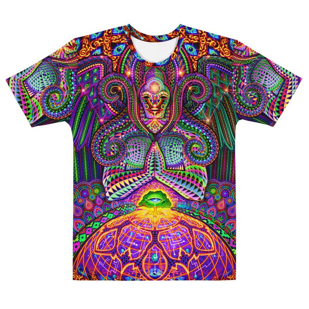 The God Source Men's Tee by Salvia Droid-Festival Shred