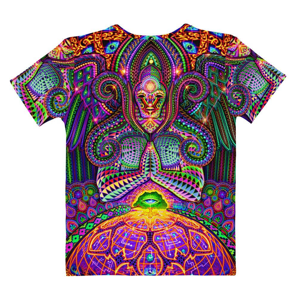 The God Source Women's Tee by Salvia Droid-Festival Shred